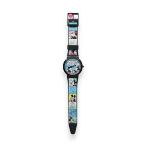LORUS Quartz Vintage Clock Watch Antique Mickey Mouse Disney Carttons‎
